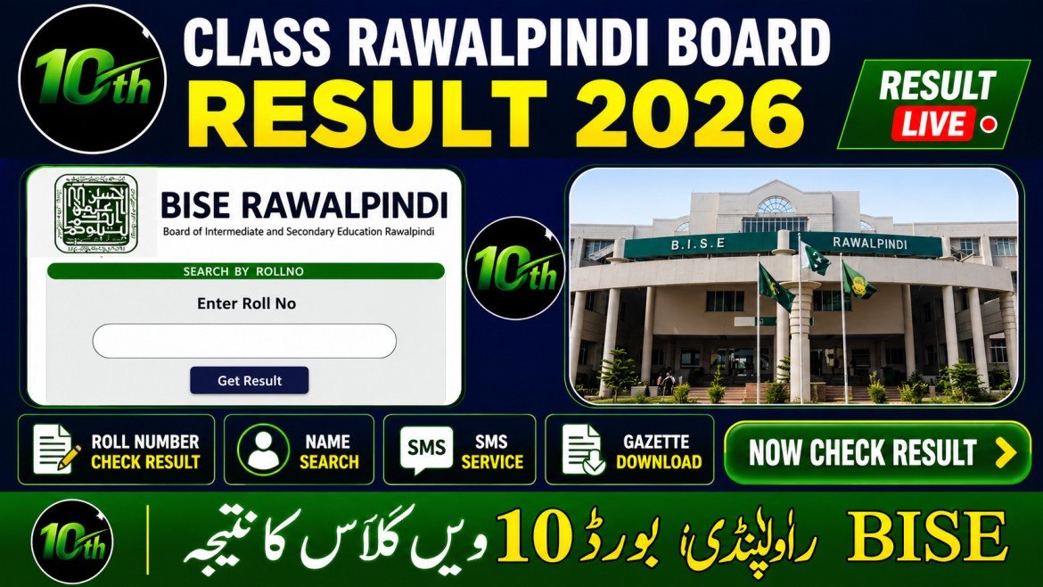 10th Class Result 2026 Rawalpindi Board