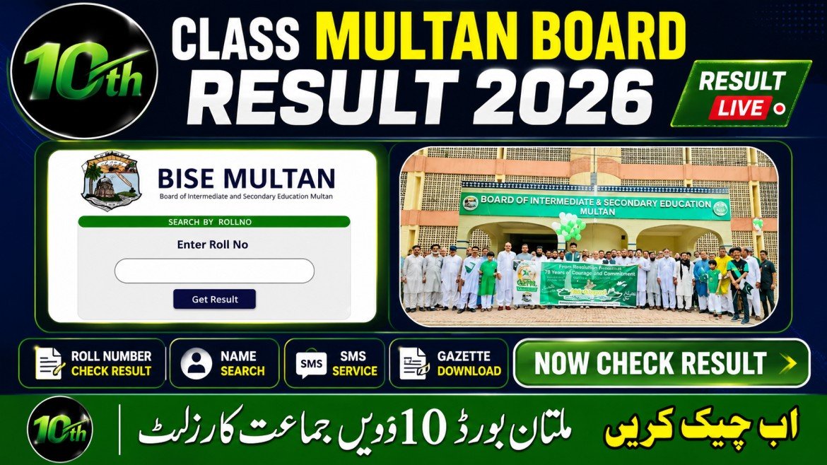 Multan Board 10th Class Result