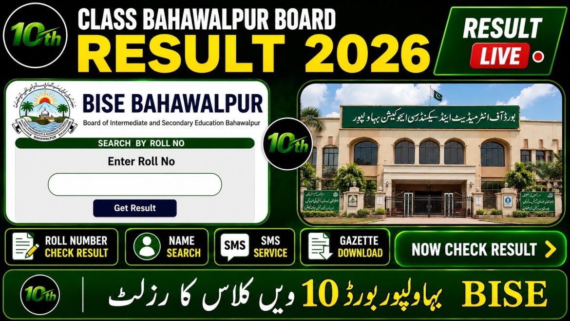 10th Class Result 2026 Bahawalpur Board