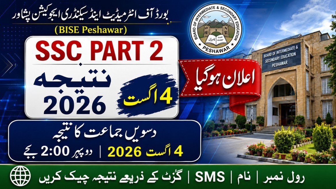 BISE Peshawar 10th Class Result